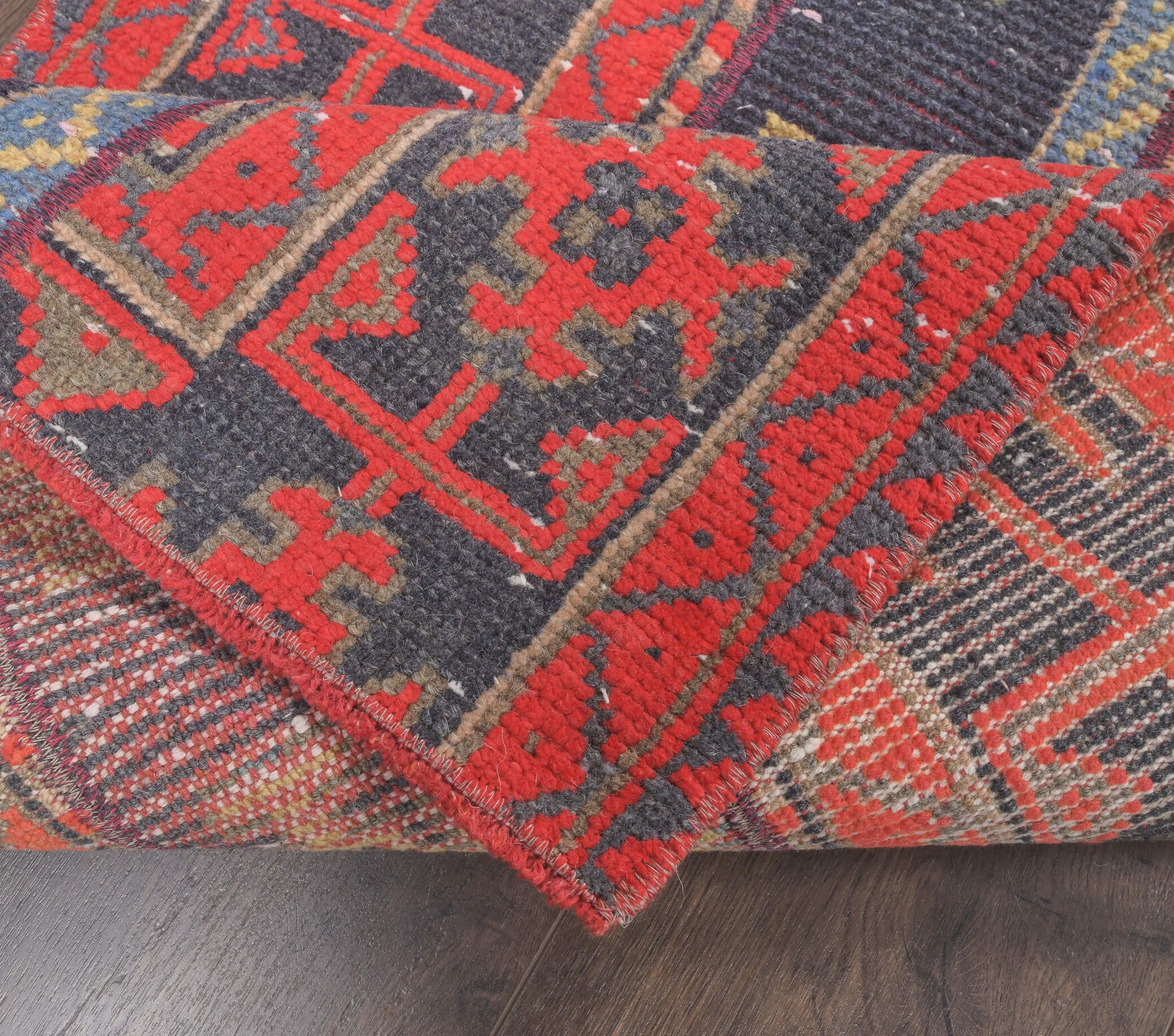 Vintage Patchwork Runner Rug