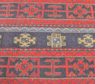 70x282 cm vintage patchwork Anatolian runner rug – Ouranorhoe, low pile, wool