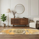 Oriental pattern on the Adacayinaz vintage runner rug – handmade in Anatolia, Turkey