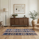 Oriental pattern on the Anemopetra vintage patchwork runner rug – handmade in Anatolia, Turkey