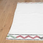 Pattern on the Bademnisin vintage kilim rug – handwoven flatweave in Anatolia, Turkey