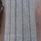 Striped pattern on the Melissophile vintage kilim runner rug – handwoven flatweave in Anatolia, Turkey