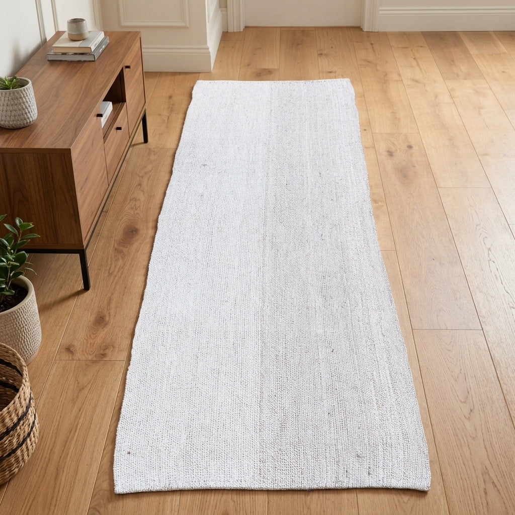 Solid pattern on the Mazaka vintage kilim runner rug – handwoven flatweave in Anatolia, Turkey