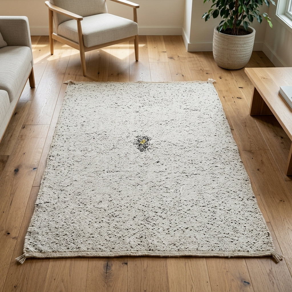 Pattern on the Marjan vintage kilim runner rug – handwoven flatweave in Anatolia, Turkey