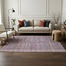 Striped pattern on the Uzumsu vintage kilim rug – handwoven flatweave in Anatolia, Turkey