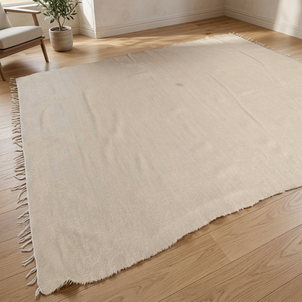 Solid pattern on the Tuncdil vintage kilim rug – handwoven flatweave in Anatolia, Turkey