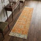 Floral pattern on the Hemerosthene vintage runner rug – handmade in Anatolia, Turkey