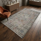 Oriental pattern on the Akikbike vintage area rug – handmade in the Persian region