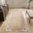 Floral pattern on the Myrtotima vintage runner rug – handmade in Anatolia, Turkey