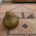 Tribal pattern on the Tarabike vintage runner rug – handmade in Anatolia, Turkey