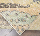 3x10 Vintage Oushak Faded Yellow Runner