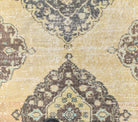 3x10 Vintage Oushak Faded Yellow Runner
