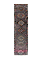 Vintage Purple Runner Rug