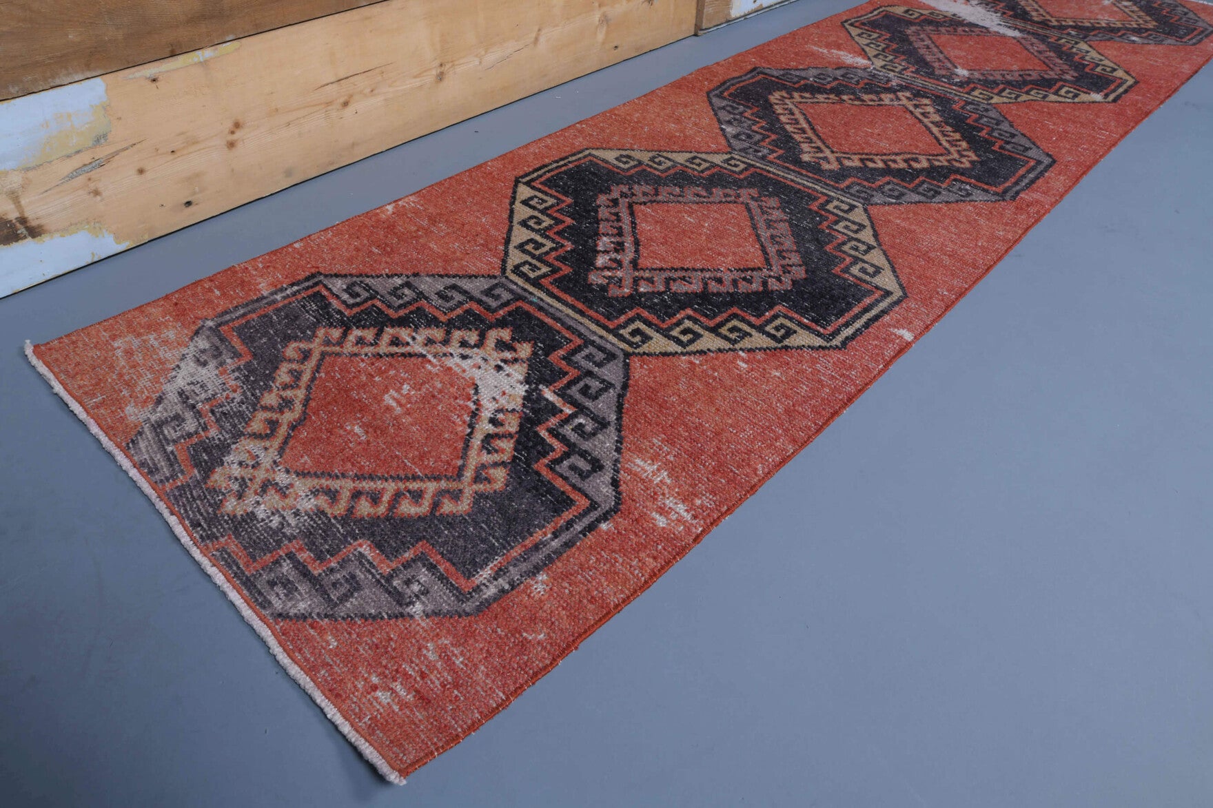 Vintage Red Runner Rug