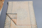 Vintage Low Pile Runner Rug