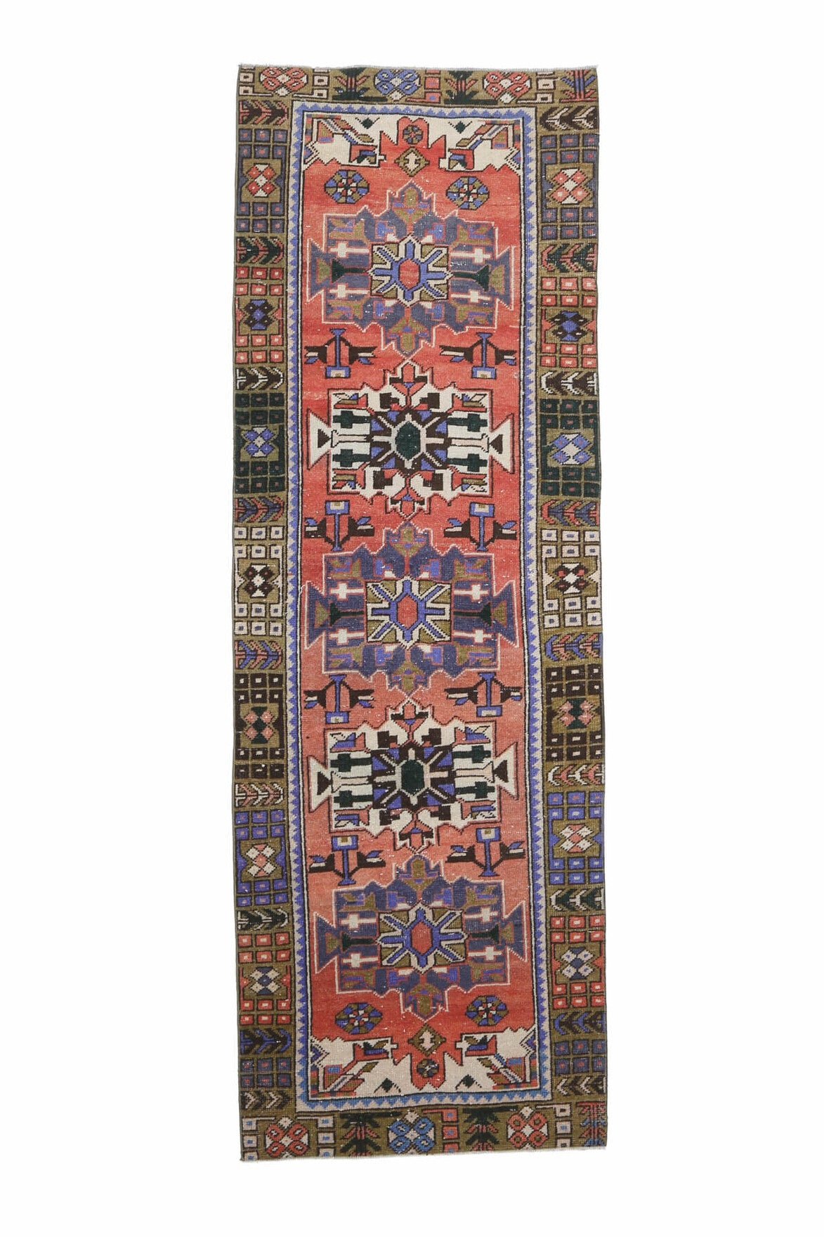 Vintage Oushak Runner Rug
