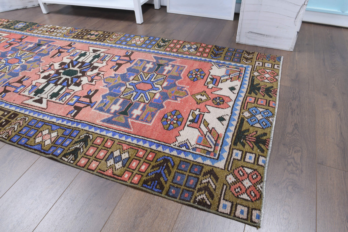 Vintage Oushak Runner Rug