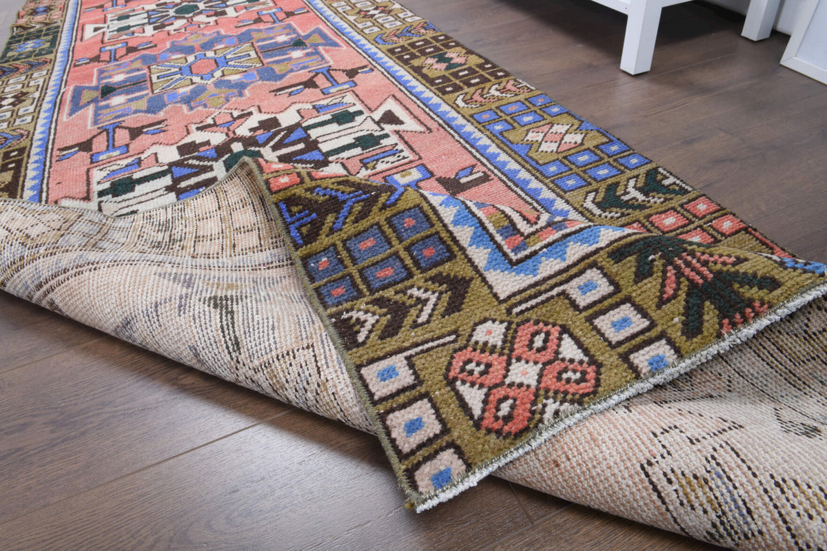 Vintage Oushak Runner Rug