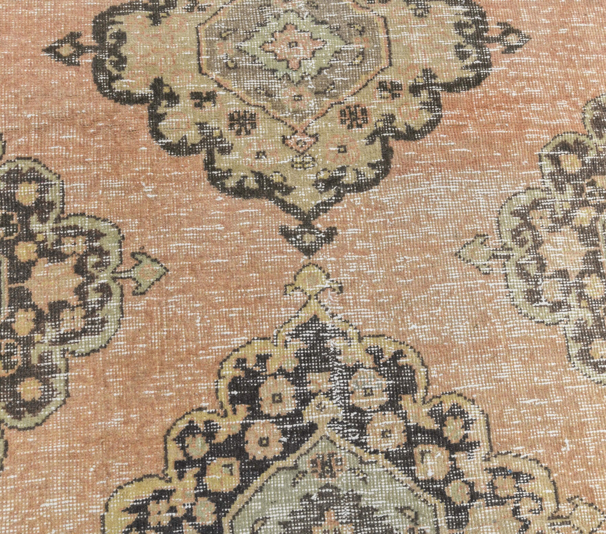 91x305 cm vintage Anatolian runner rug – Aynur, low pile, wool