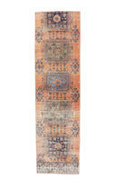 3x10 Vintage Oushak Runner Rug