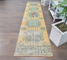 Vintage Oushak Runner Rug - 24134