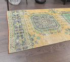 Vintage Oushak Runner Rug - 24134