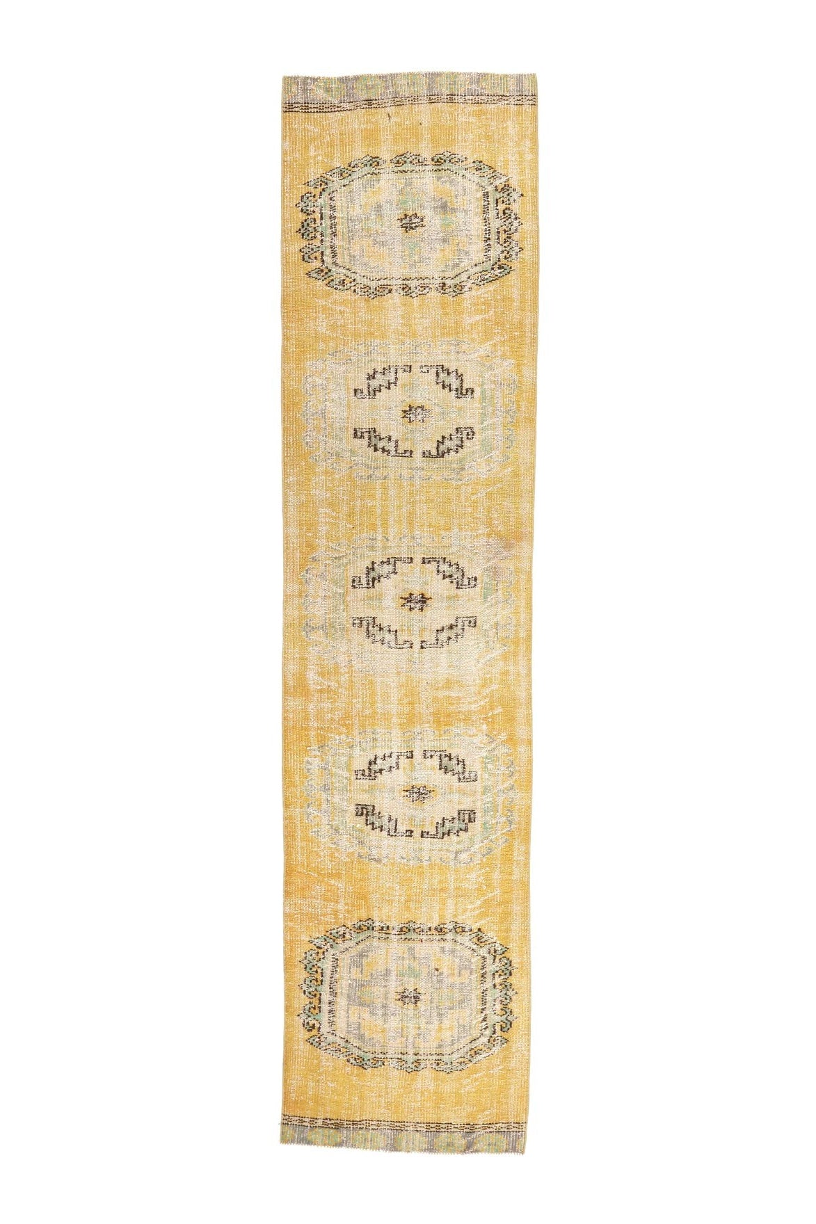 3x11 Vintage Manisa Orange Anatolian Runner