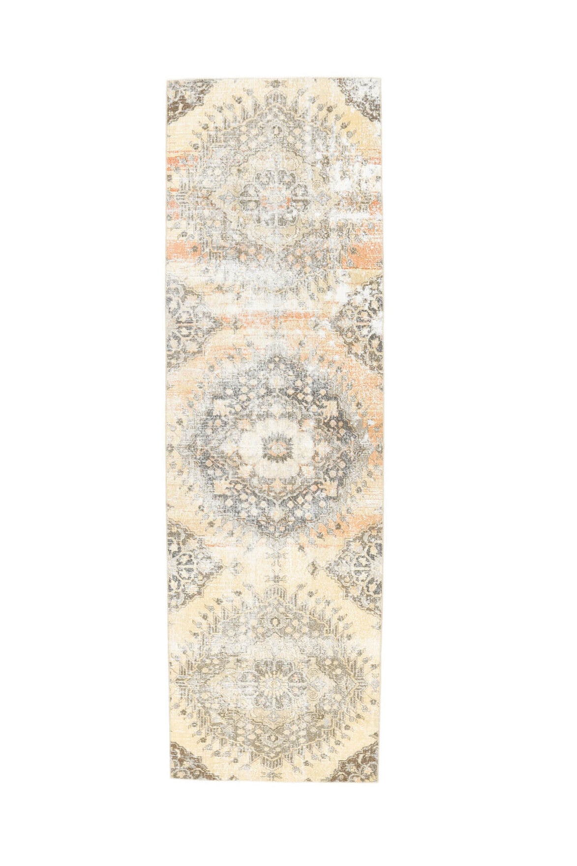 Vintage Oushak Runner Rug