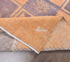 Oushak Vintage Orange Runner Rug