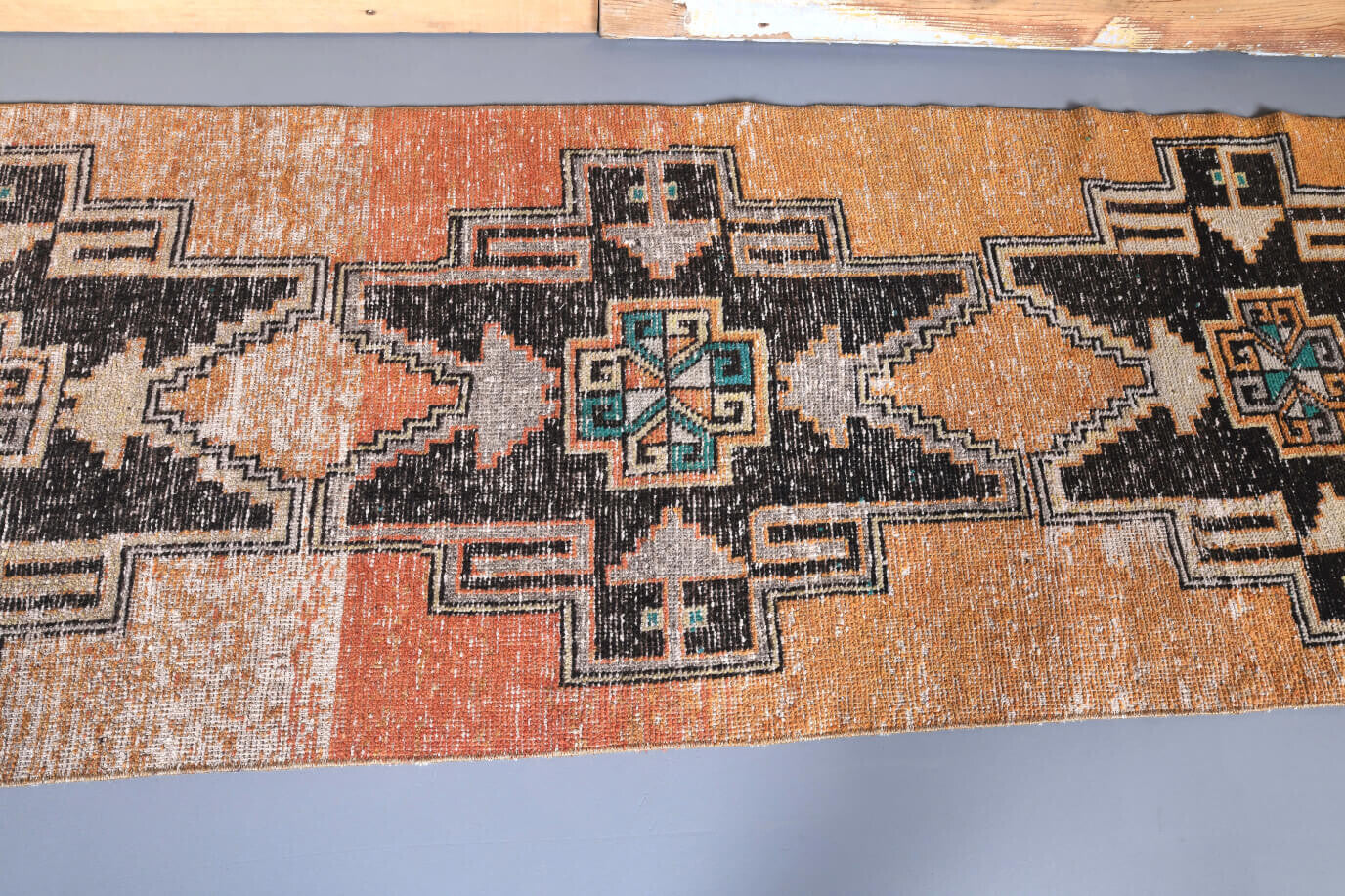 Oushak Vintage Runner Rug