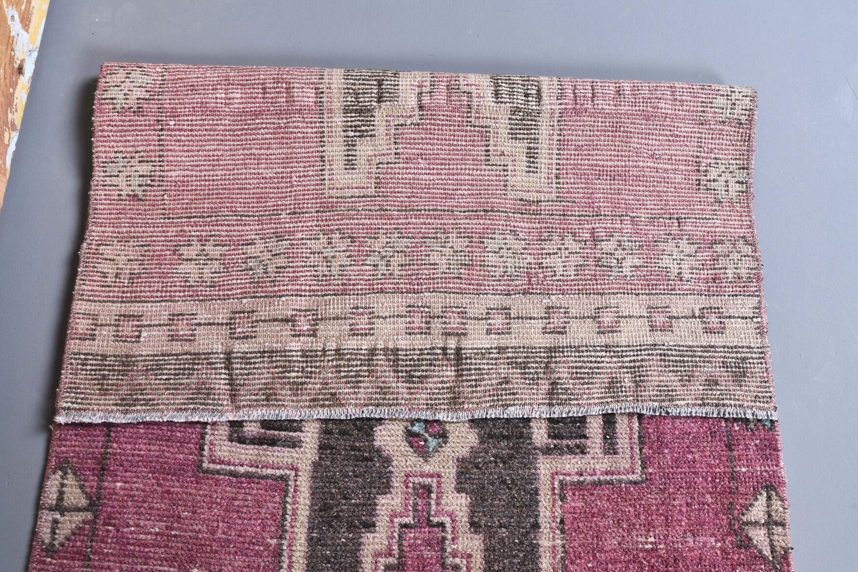 Vintage Purple Runner Rug