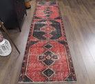 Vintage Red Runner Rug