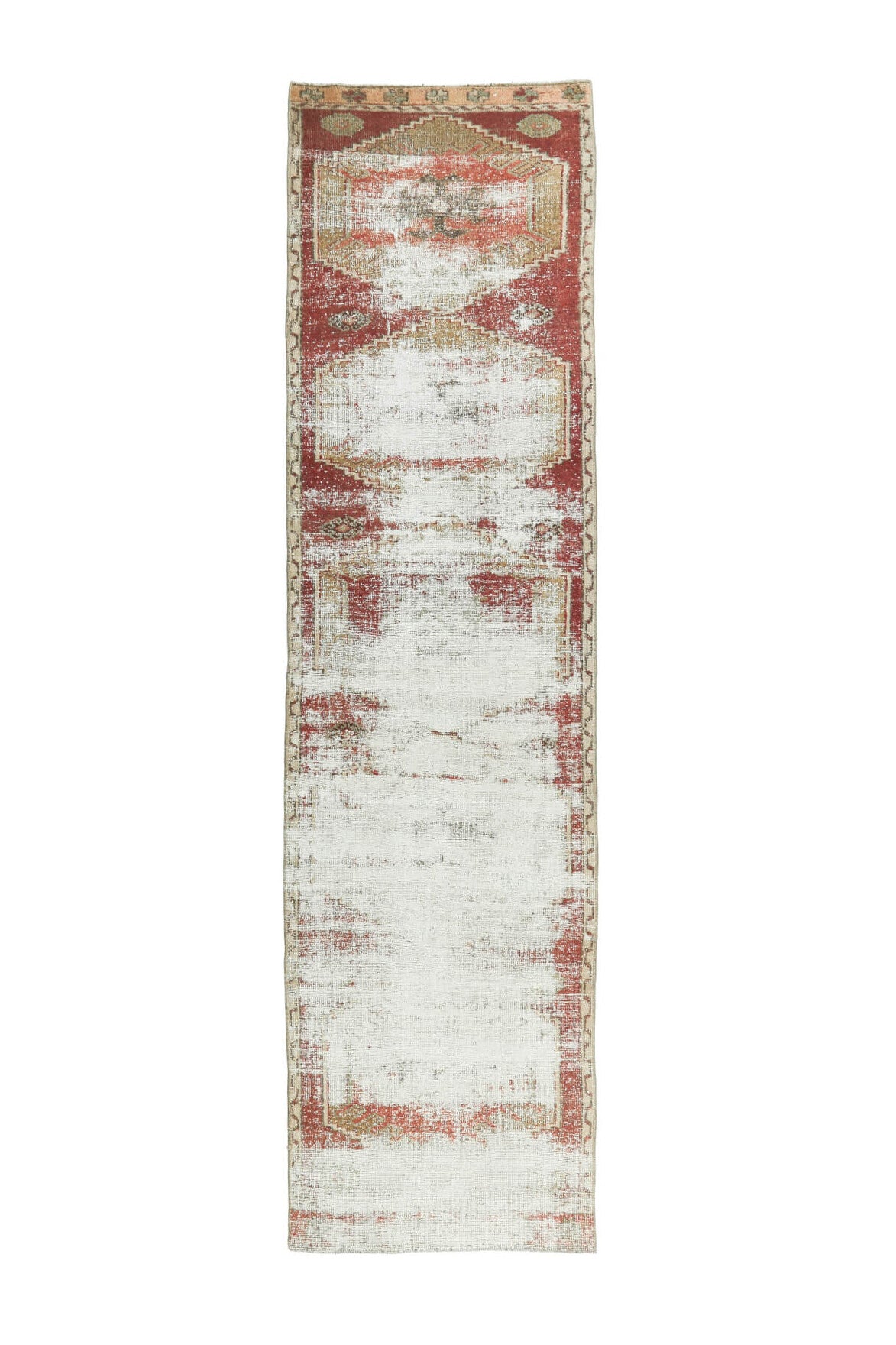 Distressed Vintage Runner Rug