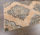 Authentic Anatolian vintage runner rug (1970s) with floral design – one-of-a-kind at Fame Rugs