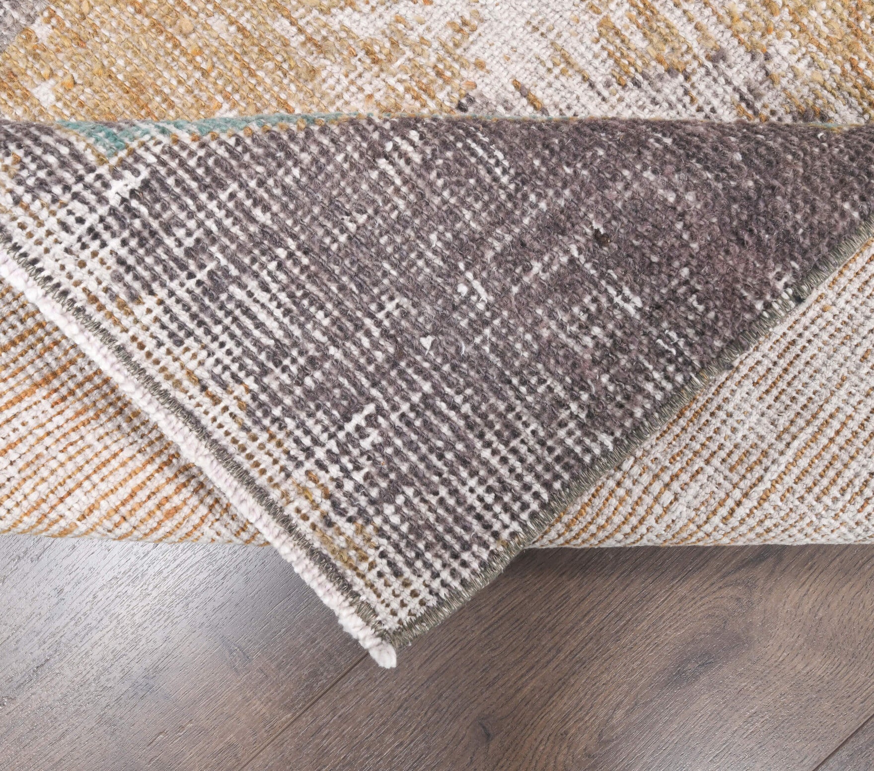 One-of-a-kind 1960s Anatolian distressed vintage runner rug in wool, 2'7" x 10'10"