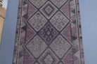 Vintage Purple Runner Rug