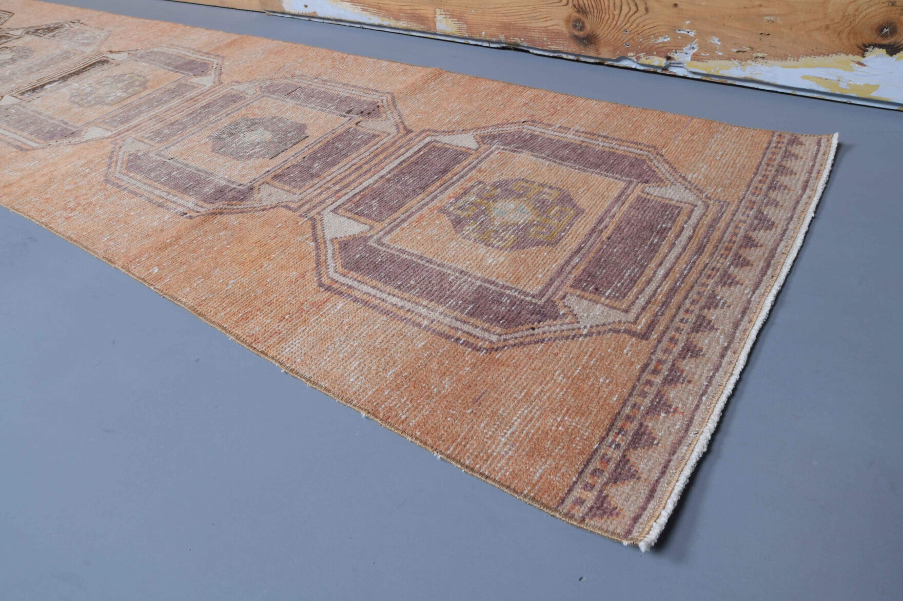 Vintage Orange Runner Rug