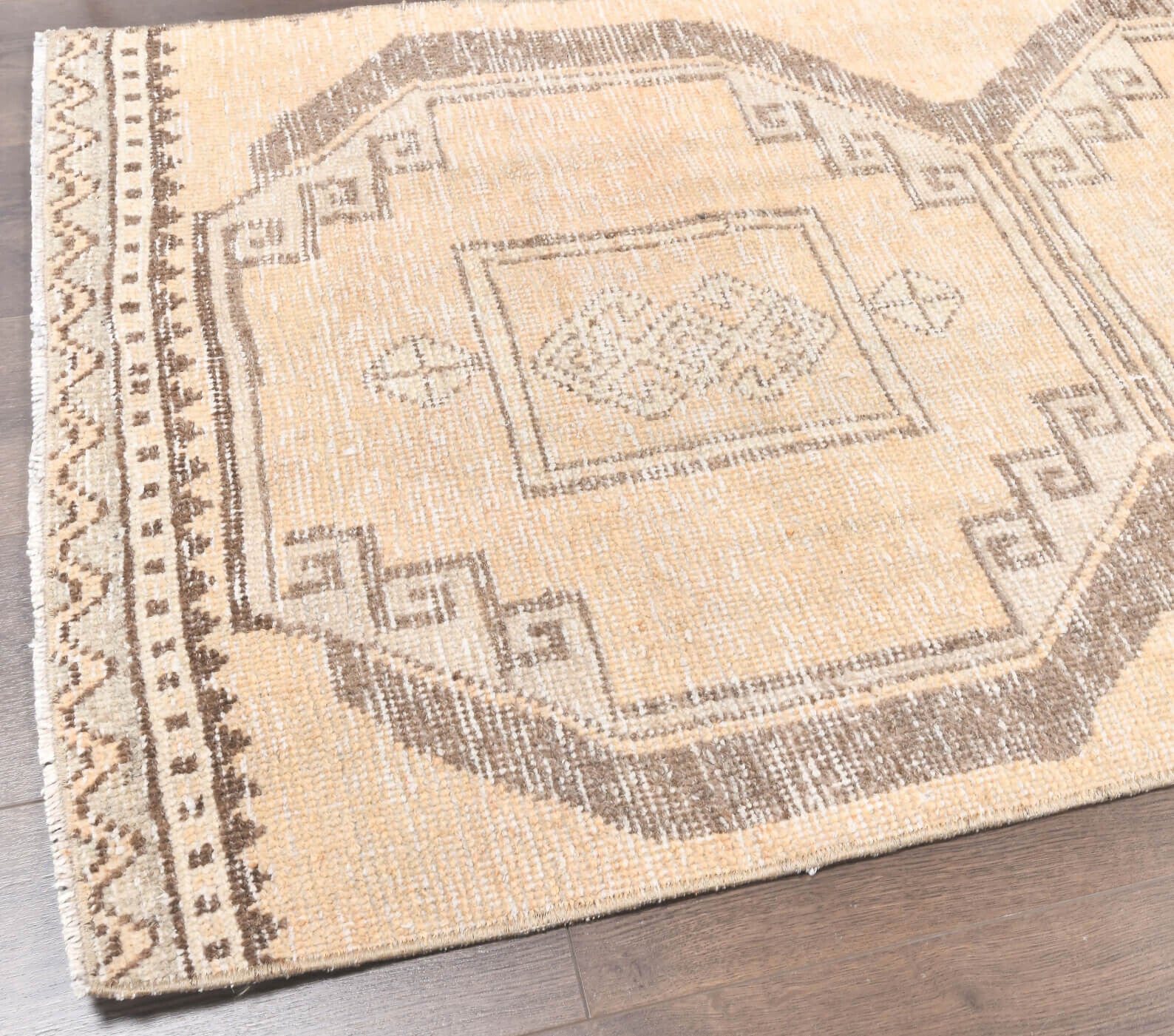 One-of-a-kind 1970s Anatolian vintage runner rug in wool, 2'9" x 11'5"