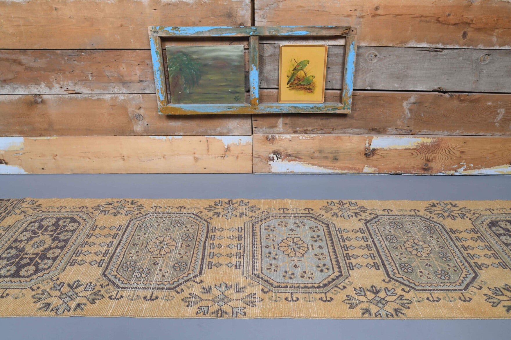 Oushak Runner Rug
