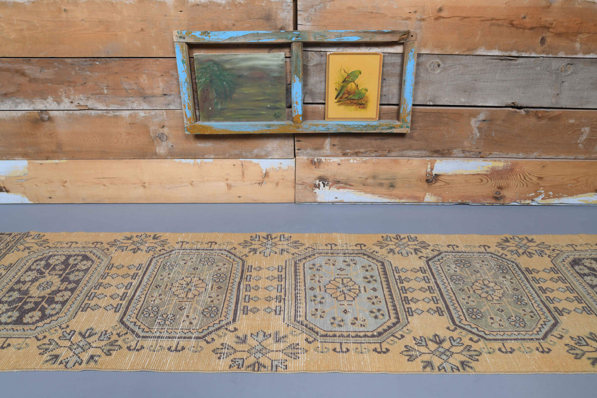 Oushak Runner Rug