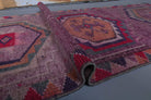 81x343 cm vintage Anatolian runner rug – Nesterenban, low pile, wool