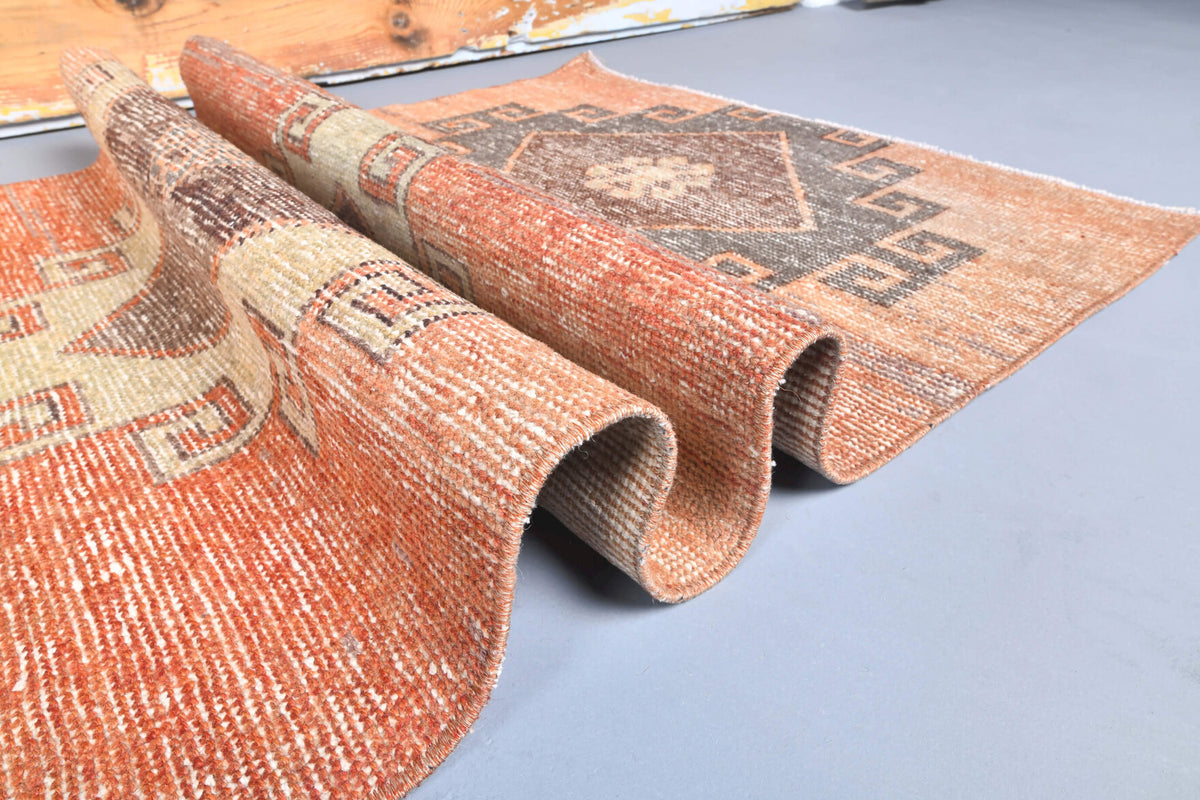 Handmade Vintage Runner Rug