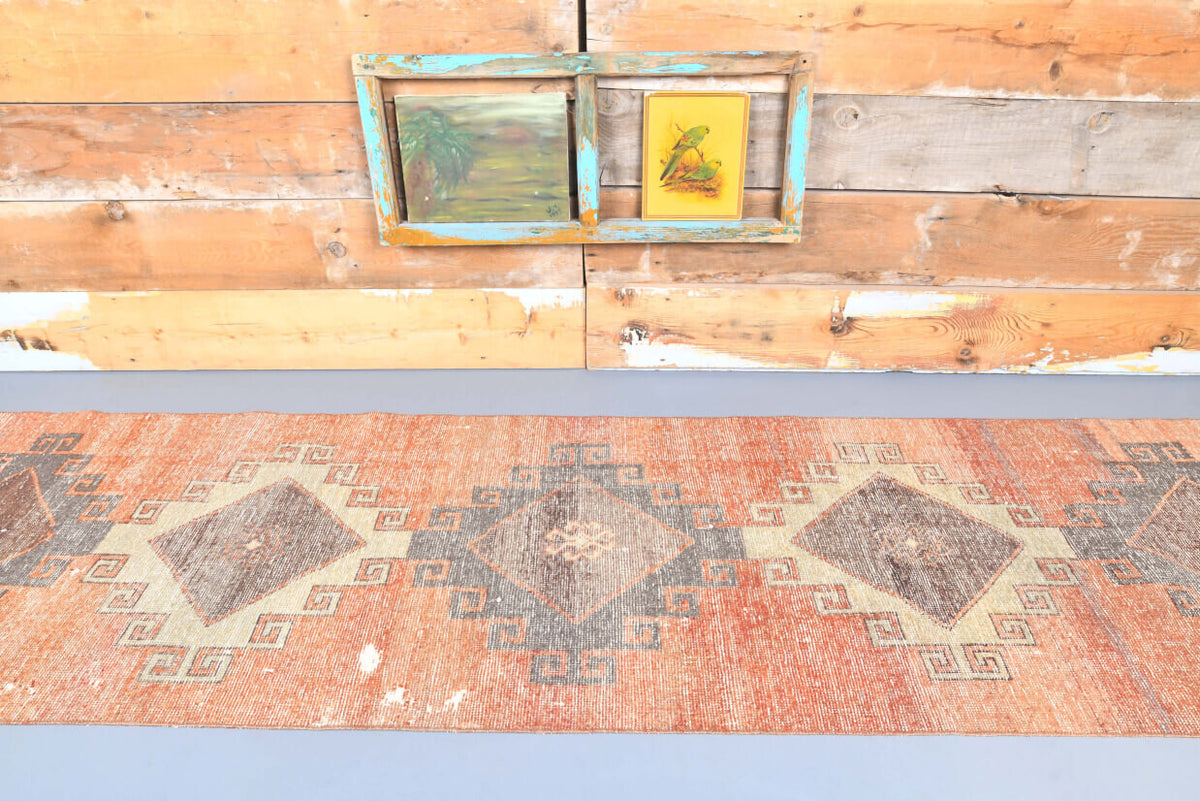 Handmade Vintage Runner Rug