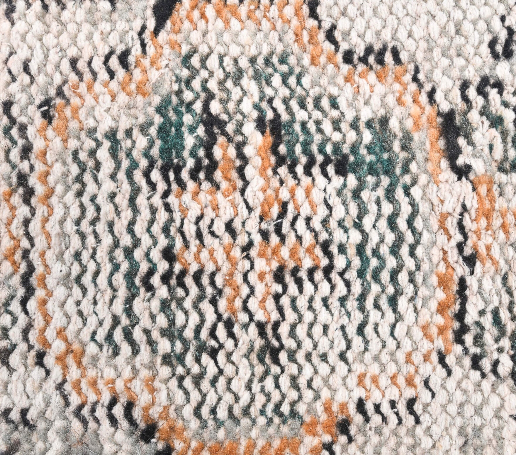 Authentic Anatolian distressed vintage runner rug (1960s) with geometric design – one-of-a-kind at Fame Rugs