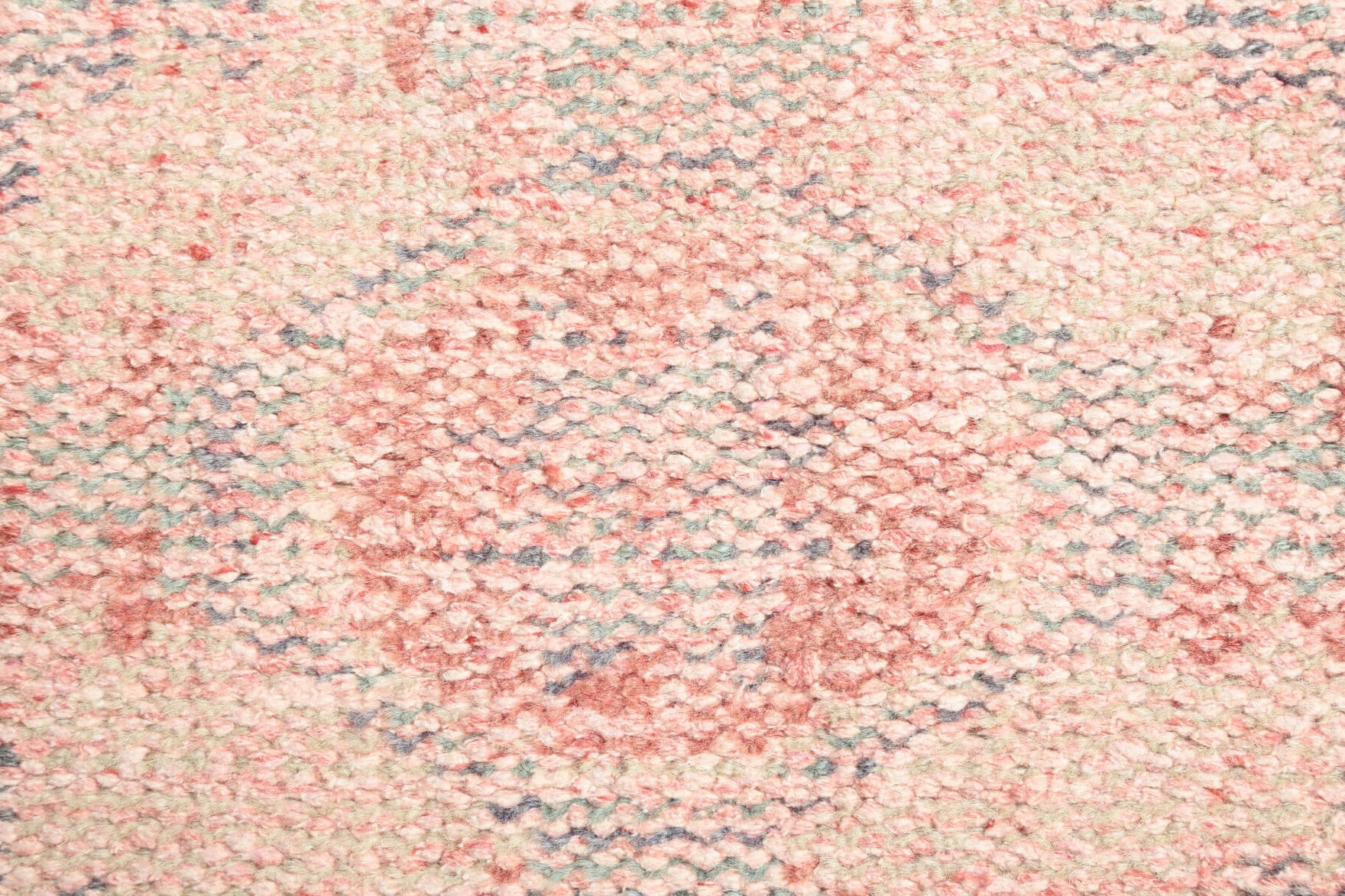 Vintage Anatolian Pink Runner Rug