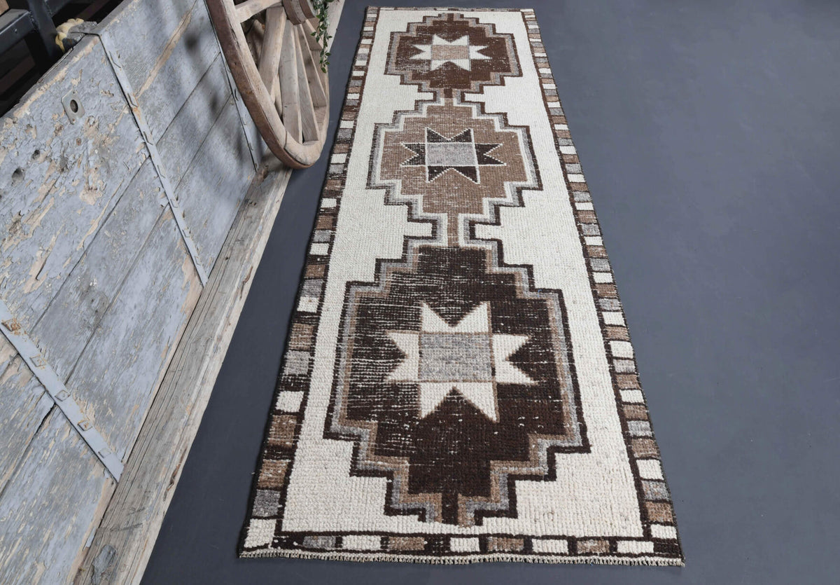 Vintage Oushak Runner Rug