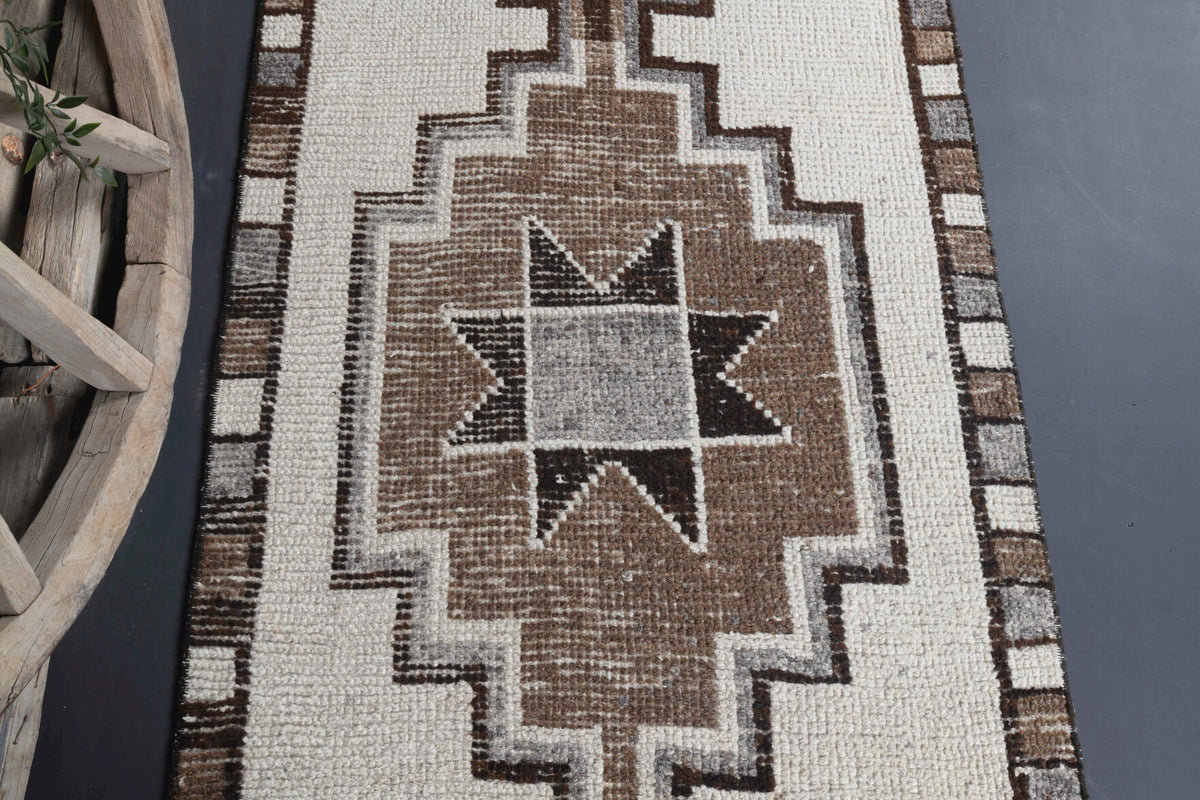 Vintage Oushak Runner Rug