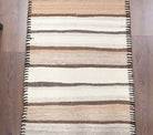 3x11 Hand-Knotted Vintage Kilim Runner Rug