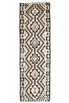3x11 Wool Vintage Oushak Runner Rug