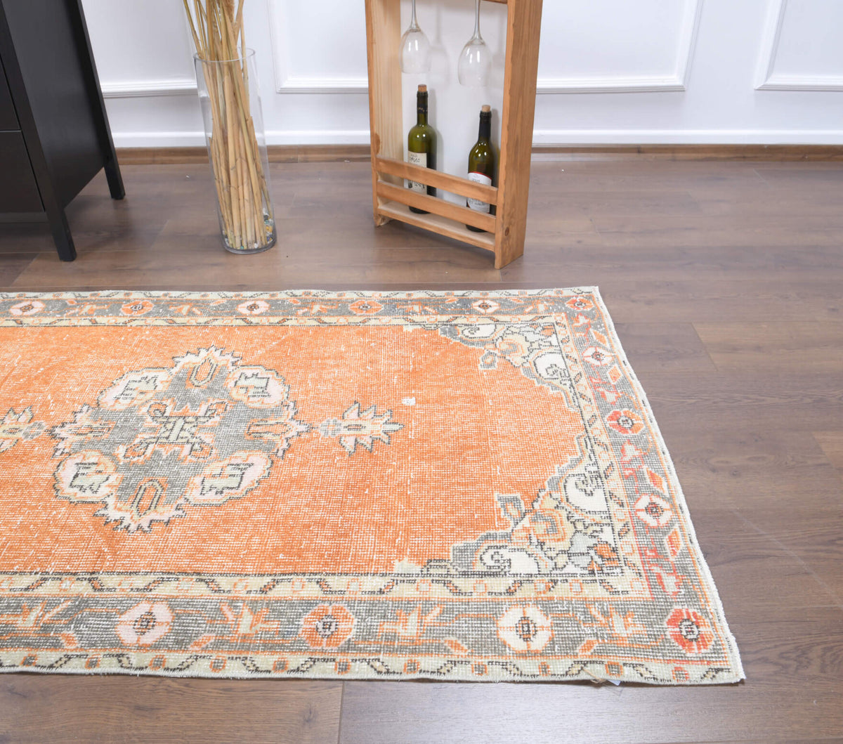 3x11 Wool Vintage Anatolian Runner Rug